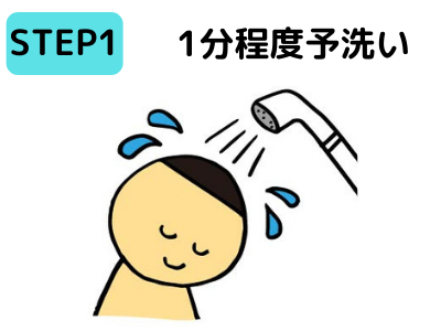 シャンプー 洗い方