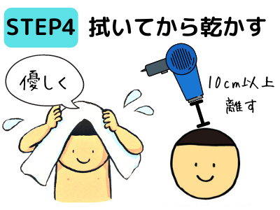 シャンプー 洗い方