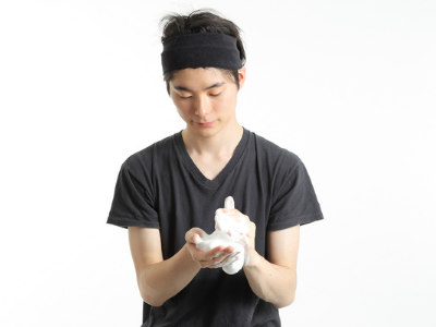 泡立て 洗顔方法