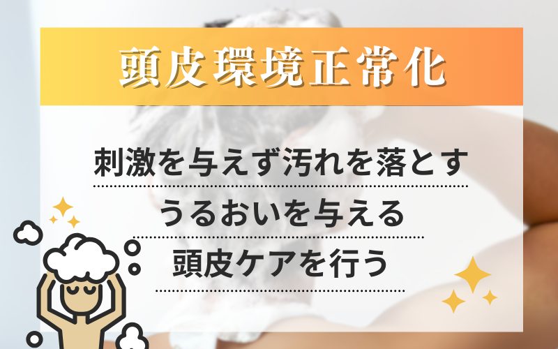 シャンプー 頭皮環境
