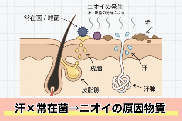 30代からのニオイ対策